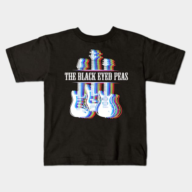 THE BLACK EYED BAND Kids T-Shirt by xsmilexstd